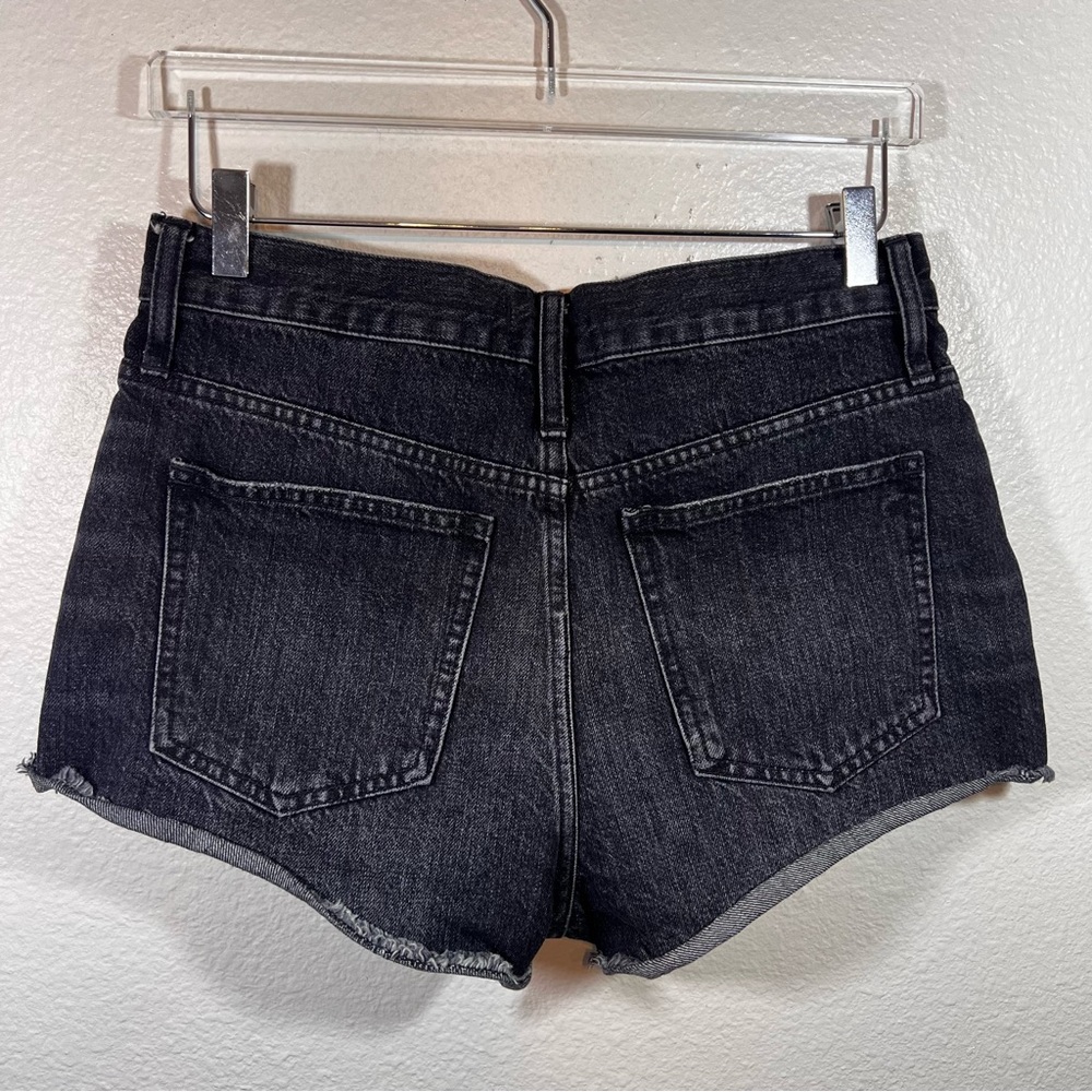 MADEWELL relaxed denim shorts washed black - Picture 3 of 7